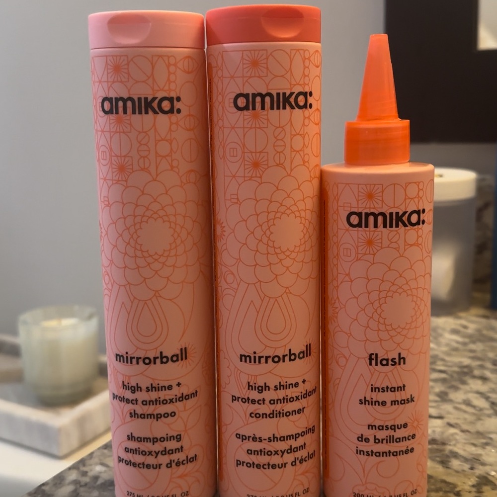Amika mirror ball trio
